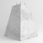 Ancla Piramidal 40x80x100 MIT Concreto